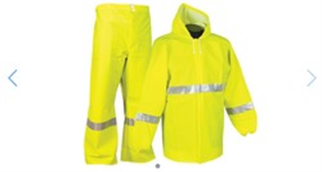 Starline VK-82 Reflektörlü Sarı Takım Yağmurluk