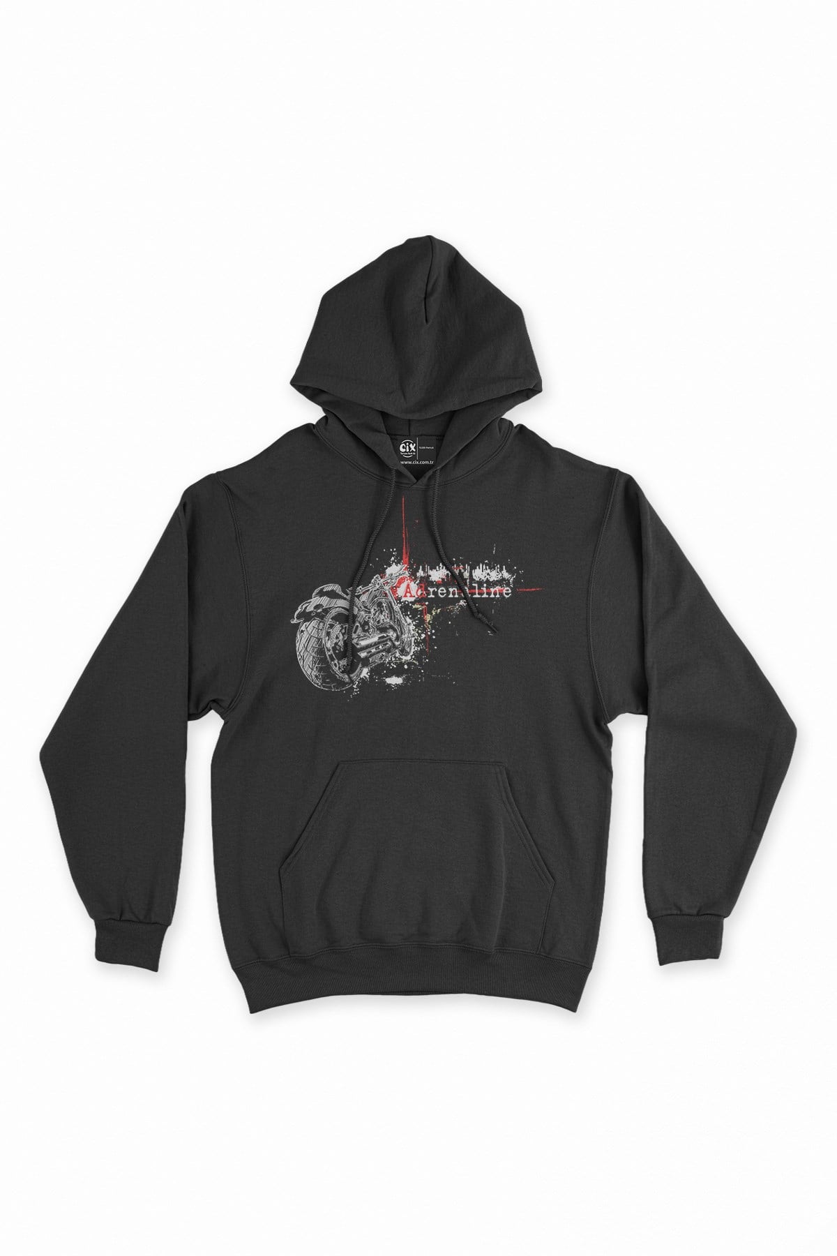 Adrenaline Motor Sport Kapşonlu Sweatshirt Hoodie