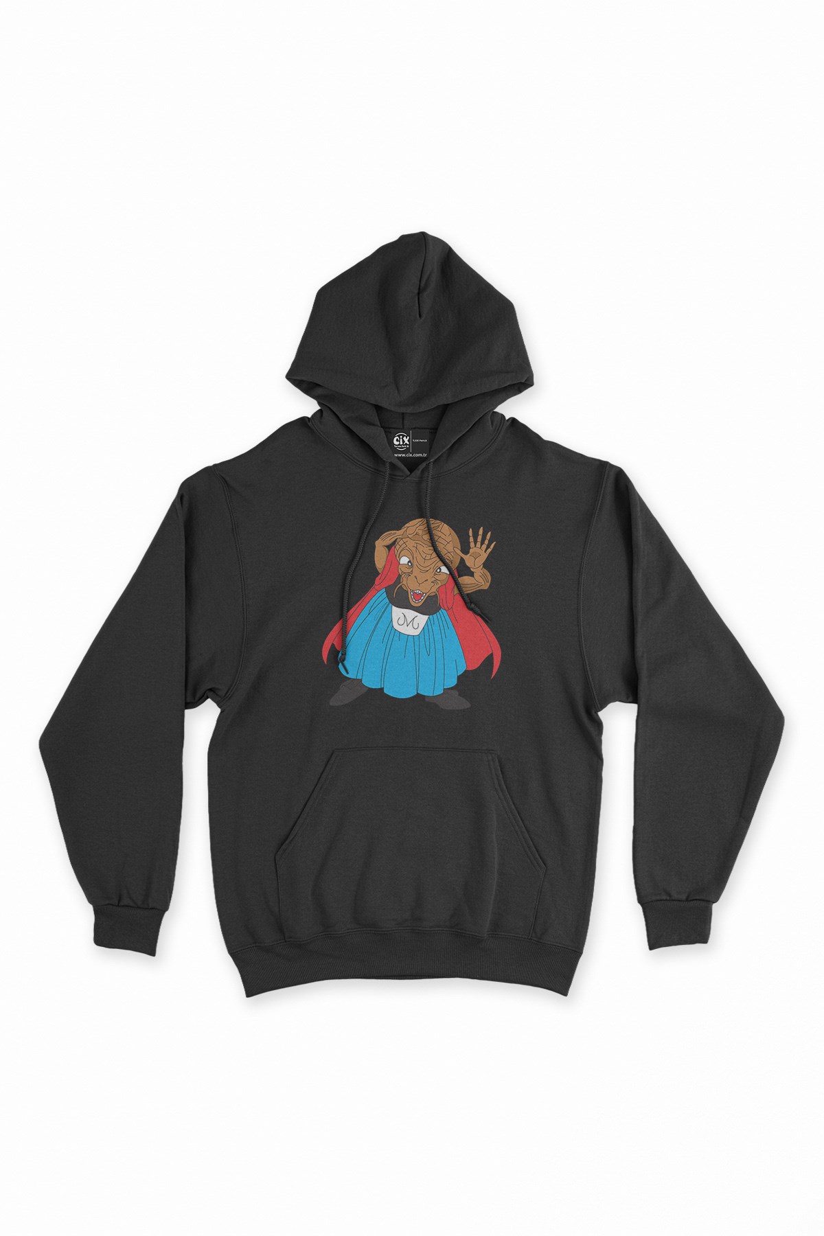 Babidi Dragon Ball Siyah Kapşonlu Sweatshirt Hoodie