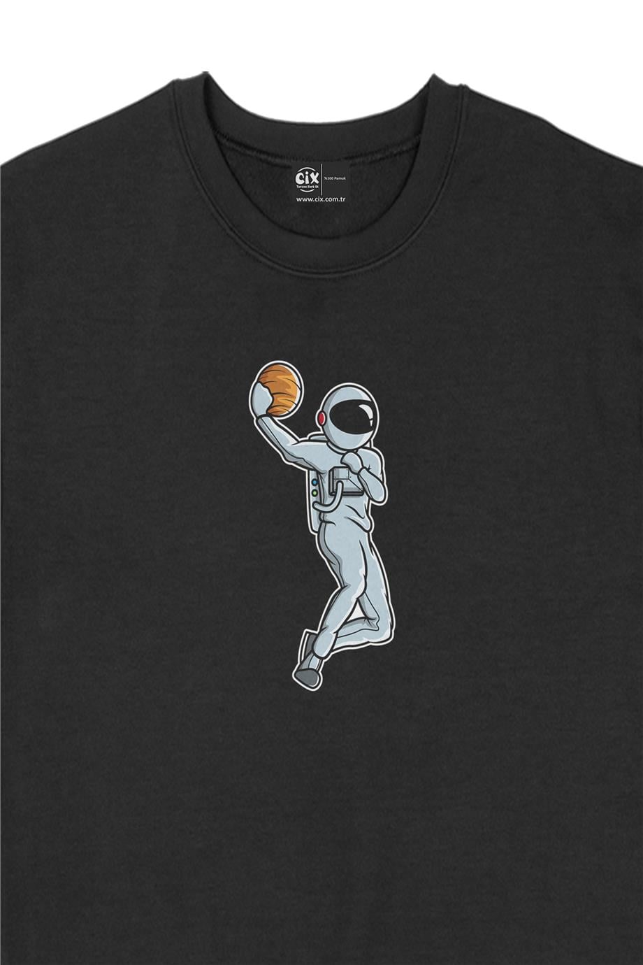 Basketbol Oyuncu Astronot Sweatshirt