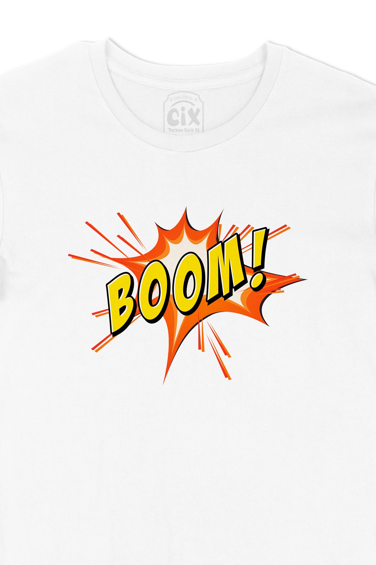 Boom Yazılı Tişört