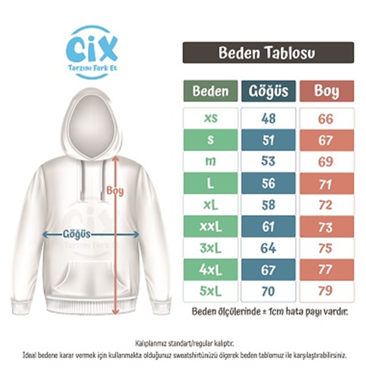 Clock Saat Tasarım Siyah Sweatshirt Hoodie