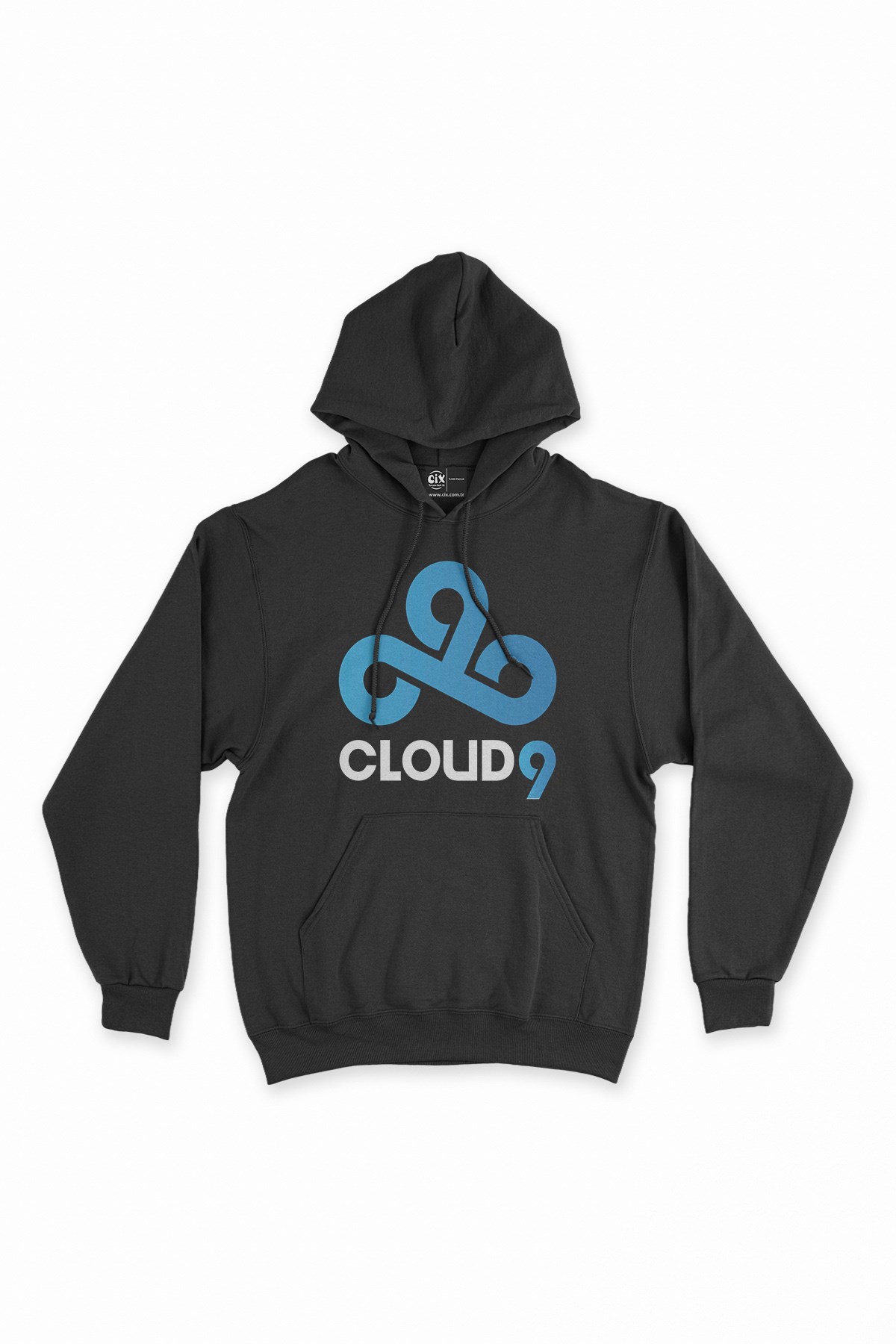 Cloud 9 Siyah Kapşonlu Sweatshirt Hoodie