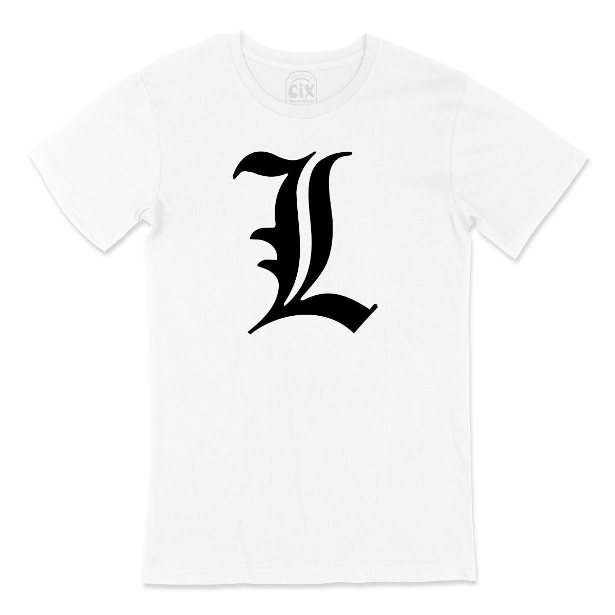 Death Note L Logolu Tişört