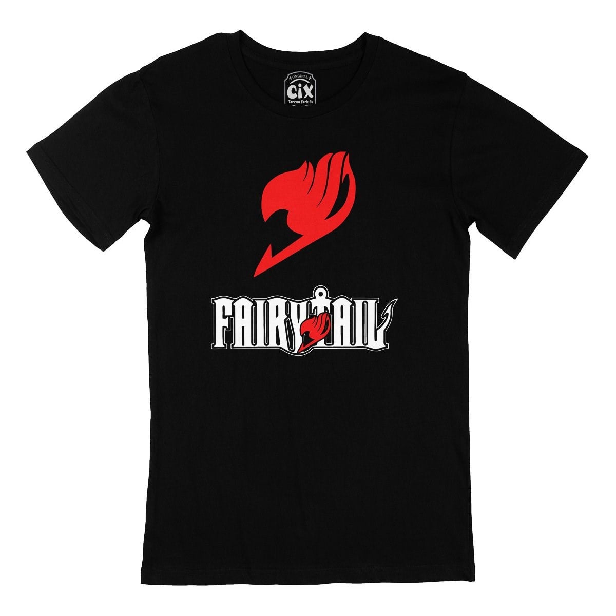 Fairy Tail Siyah Tişört
