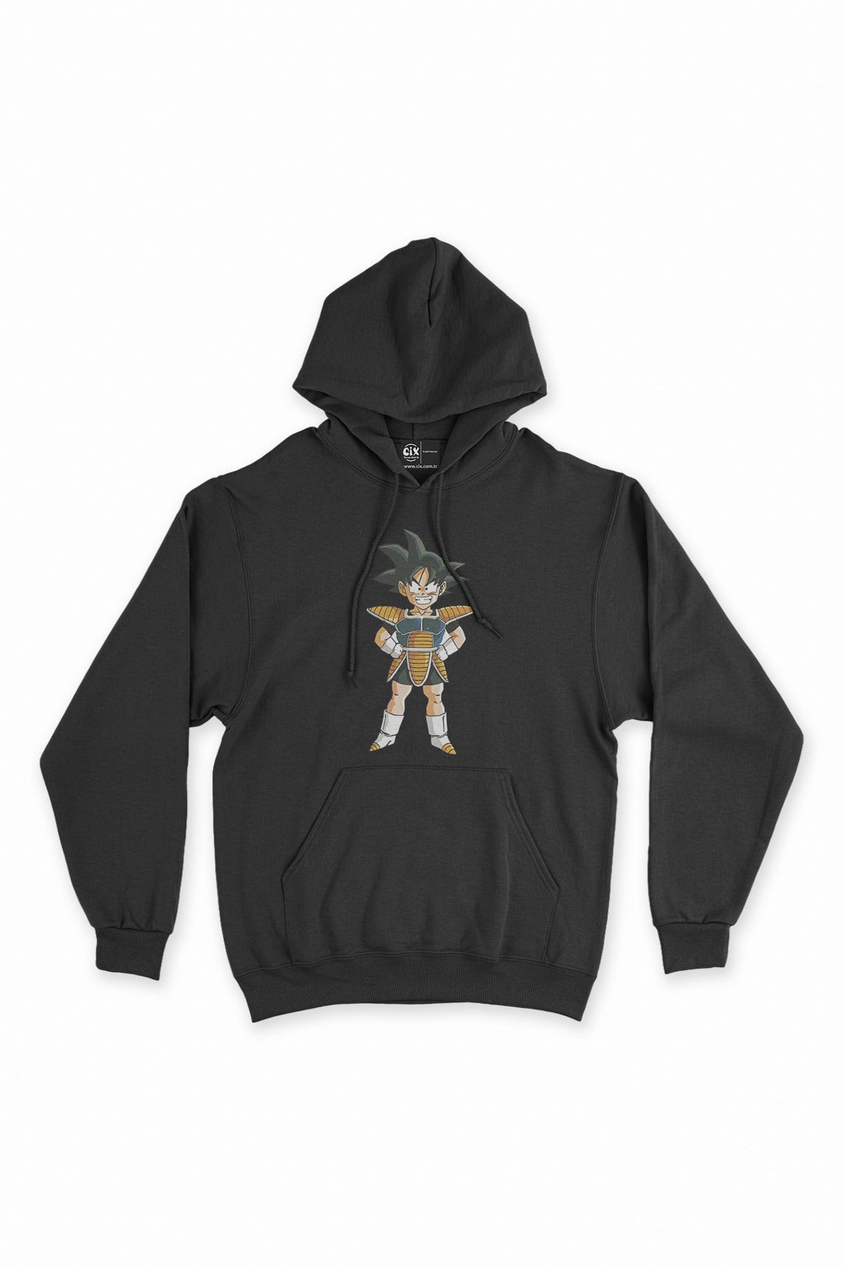 Goku Dragon Ball Siyah Kapşonlu Sweatshirt Hoodie
