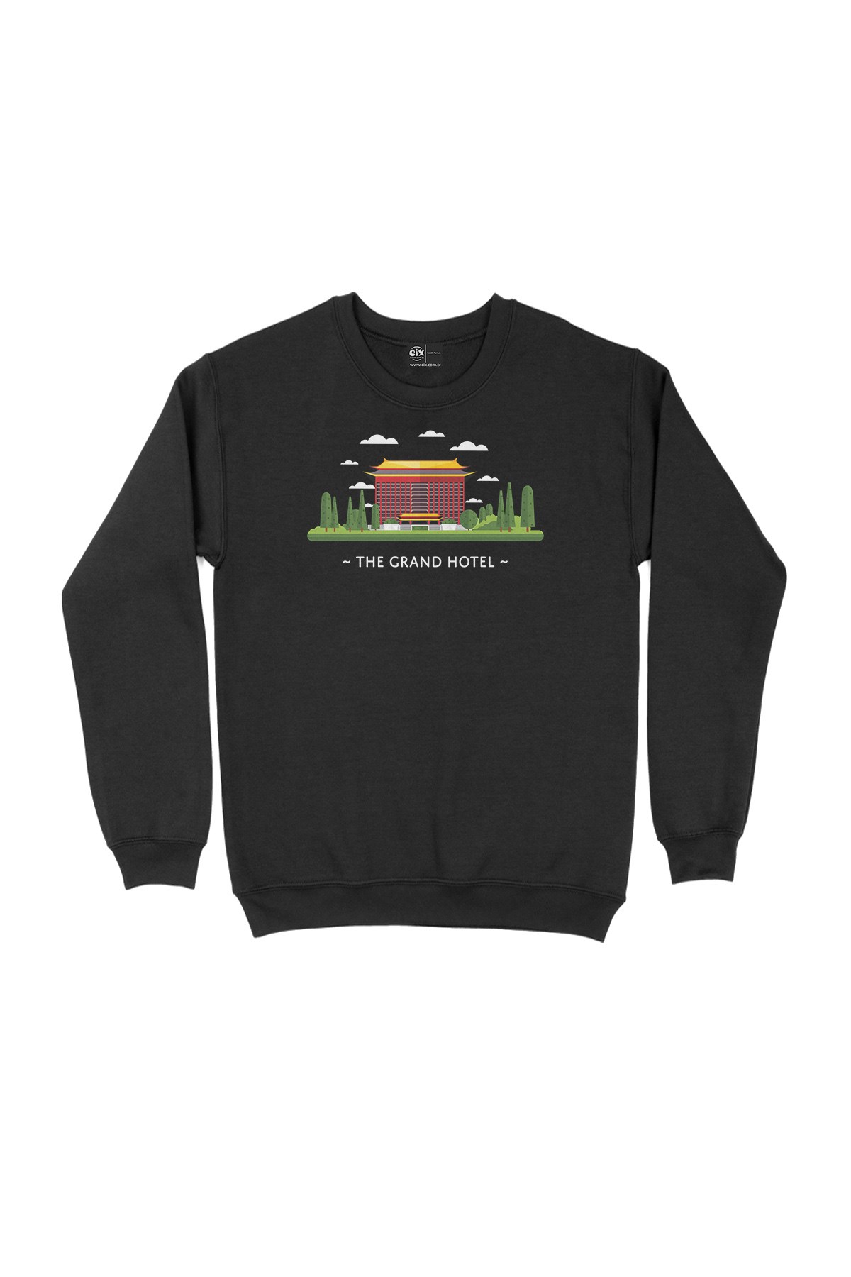Grand Otel Taipei  Siyah Sweatshirt