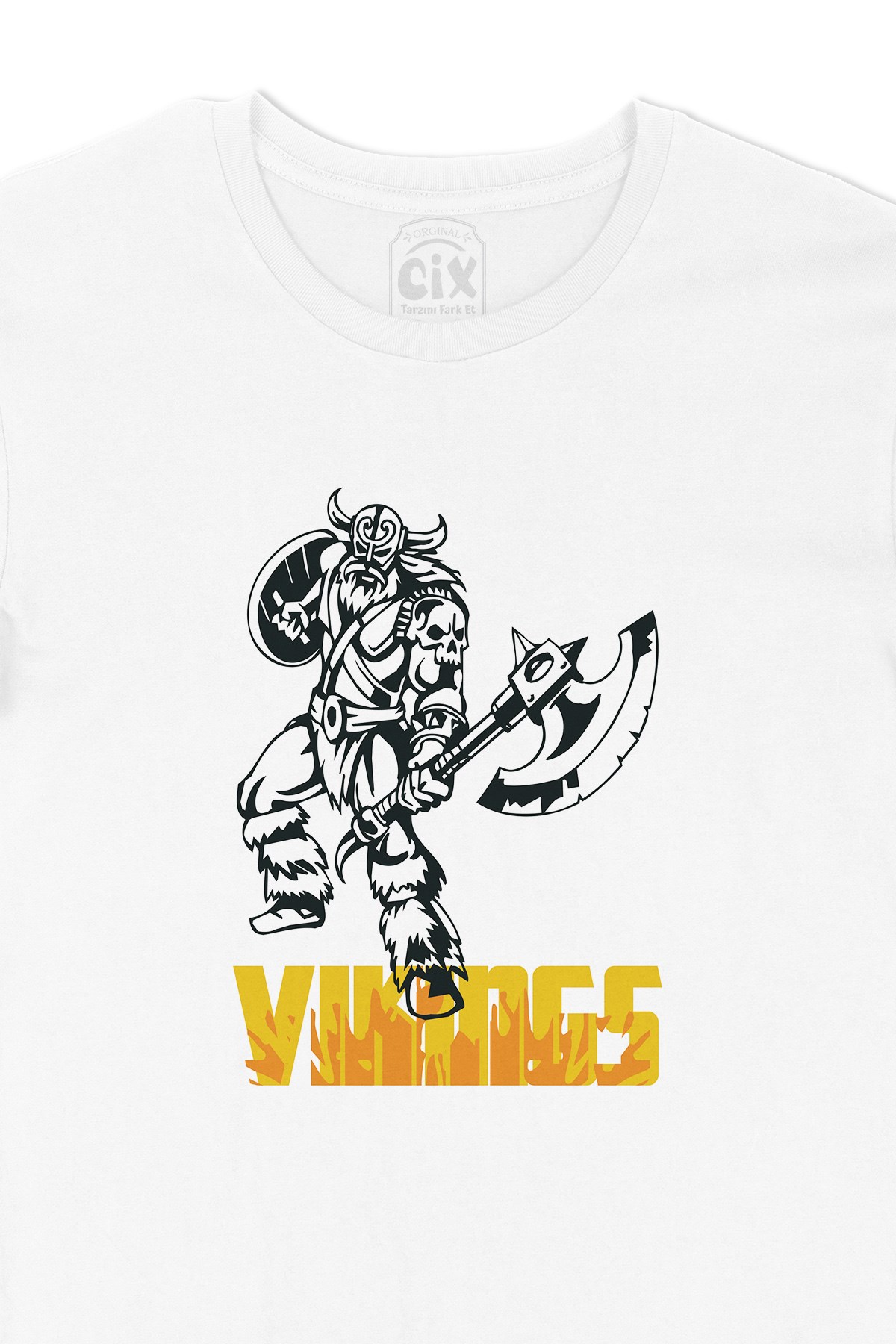 Güçlü Vikings Tişört