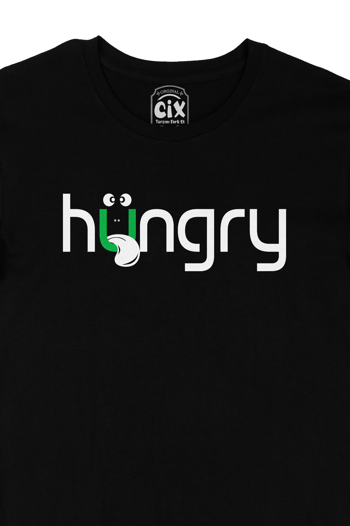 Hungry Siyah Tişört