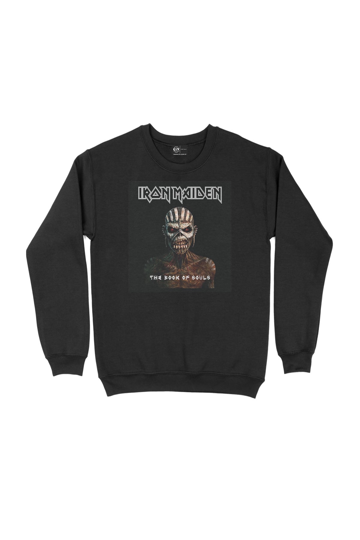 Iron Maiden The Book Of Souls Siyah Sweatshirt
