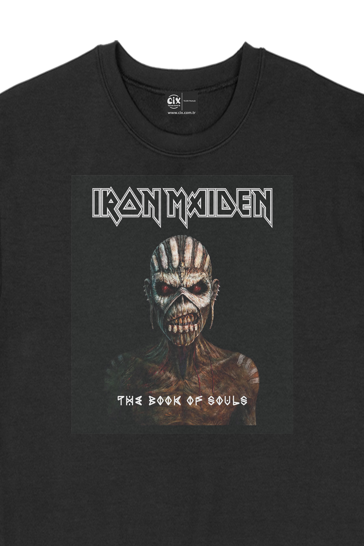 Iron Maiden The Book Of Souls Siyah Sweatshirt