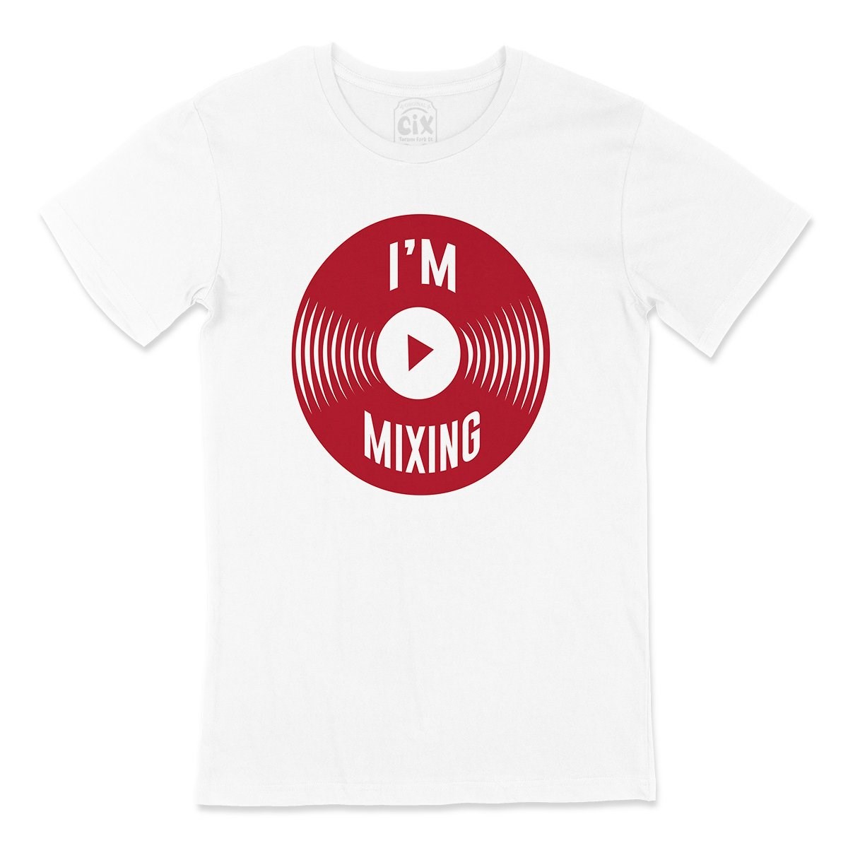 Kırmızı I Am Mixing Tişört