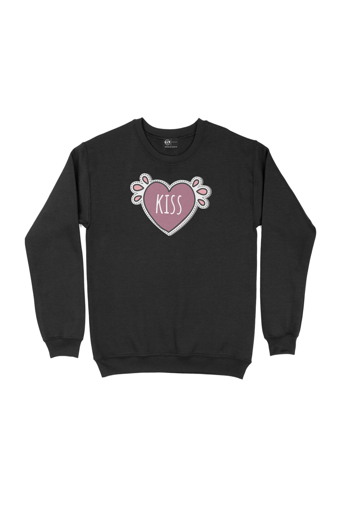 Kiss Siyah Sweatshirt