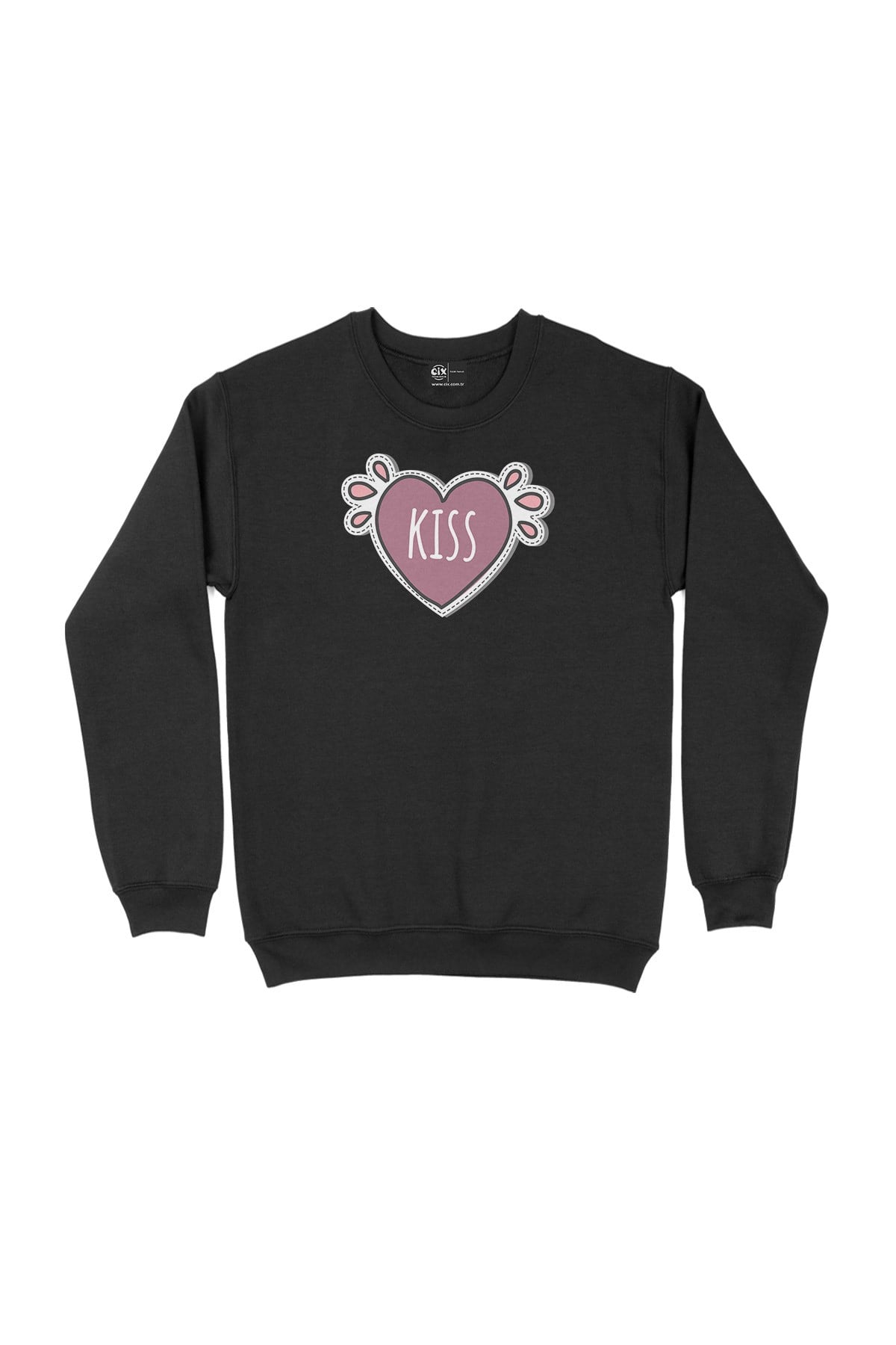 Kiss Siyah Sweatshirt
