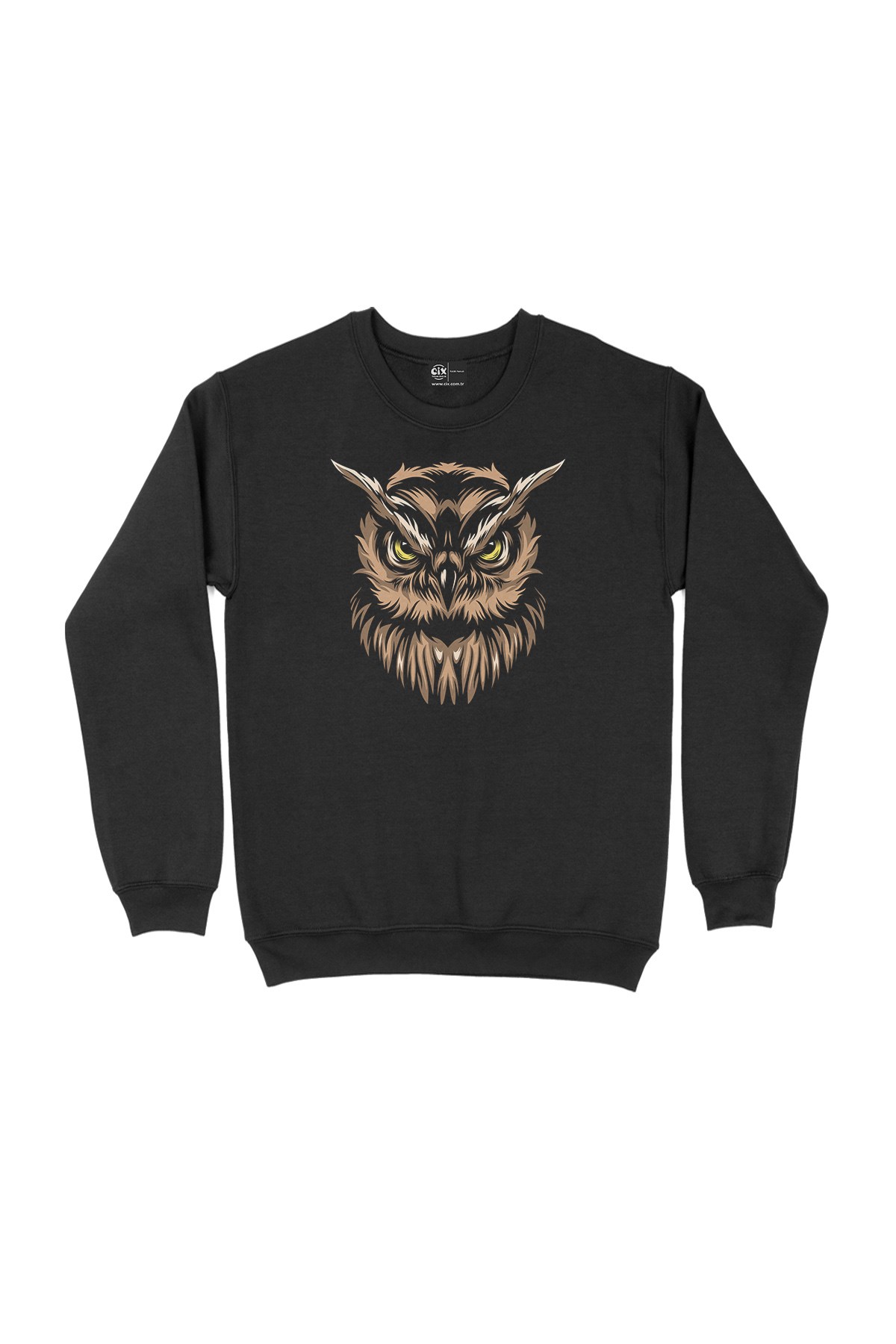 Kızgın Başkuş Siyah Sweatshirt