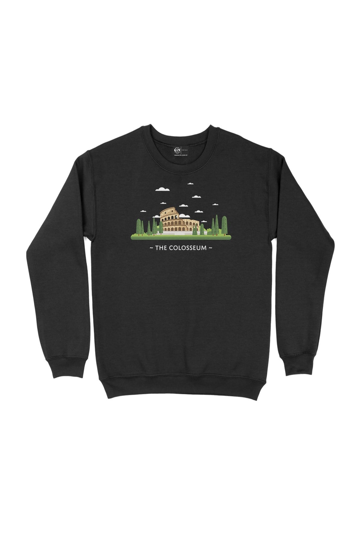 Kolezyum Siyah Sweatshirt