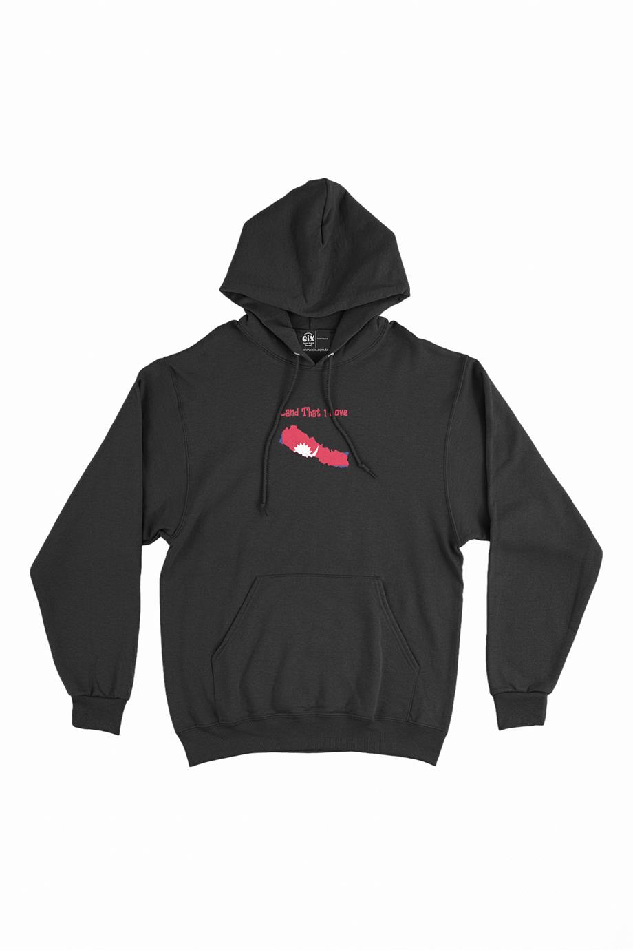 Land That I Love Nepal Minimal Kapşonlu Sweatshirt Hoodie