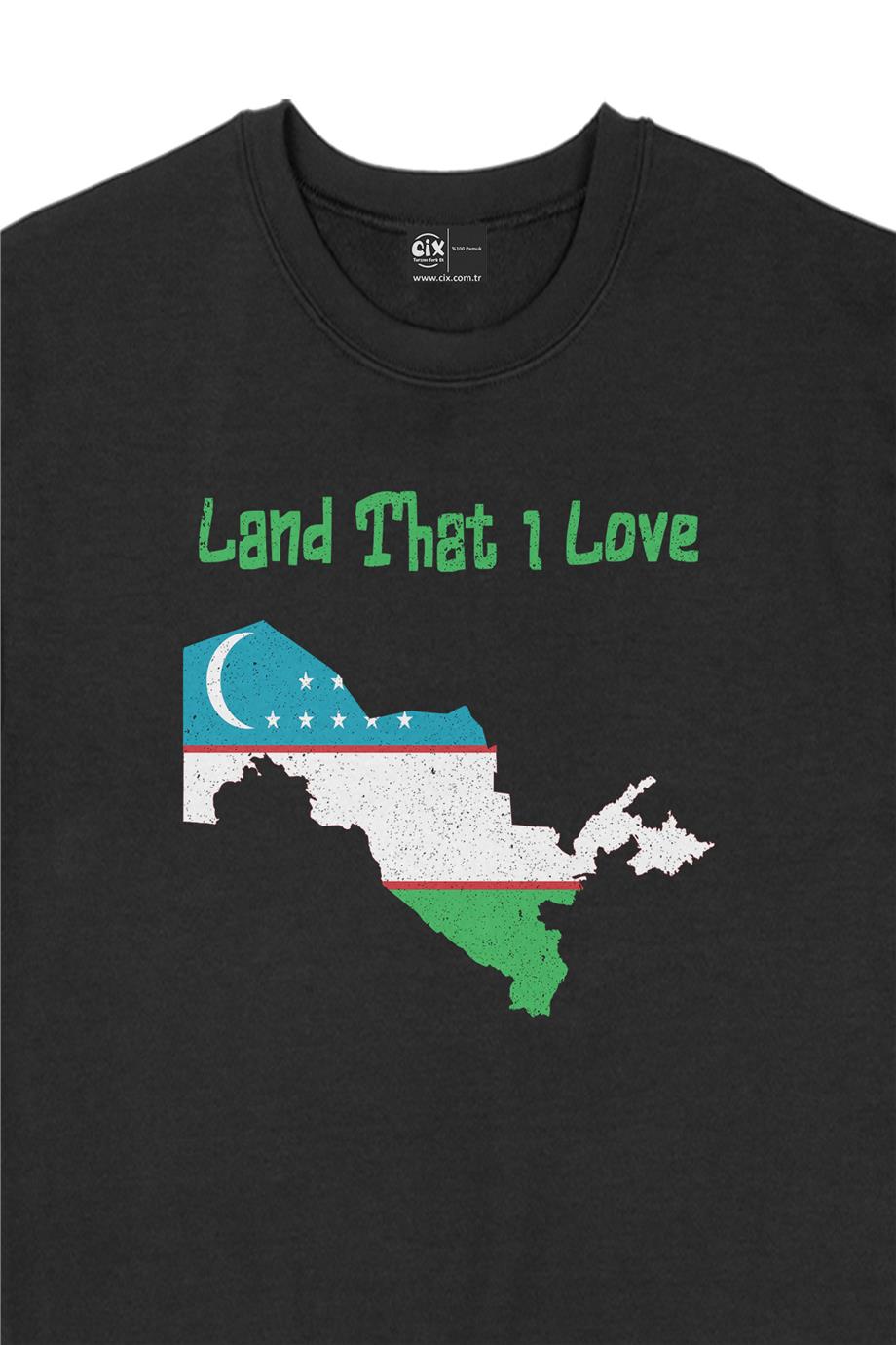 Land That I Love Özbekistan Sweatshirt