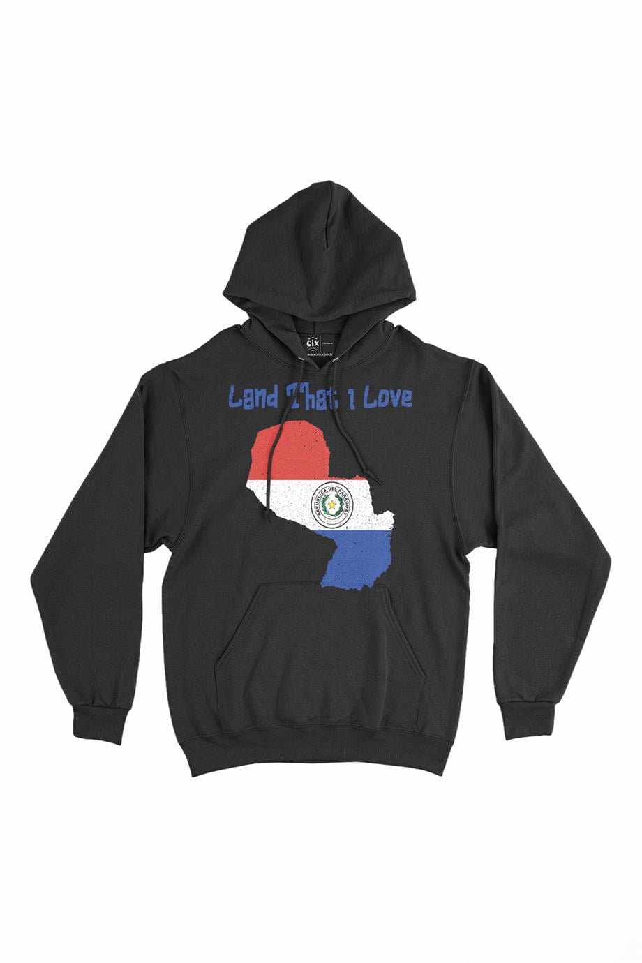 Land That I Love Paraguay Kapşonlu Sweatshirt Hoodie