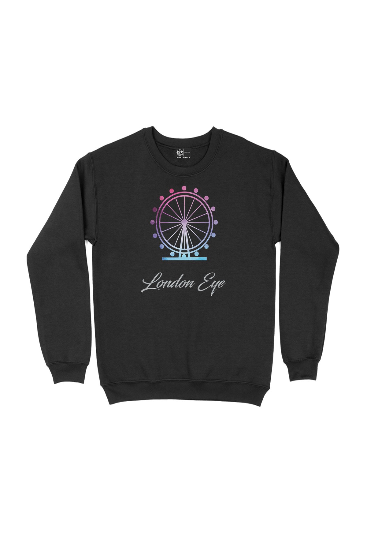 London Eye Siyah Sweatshirt