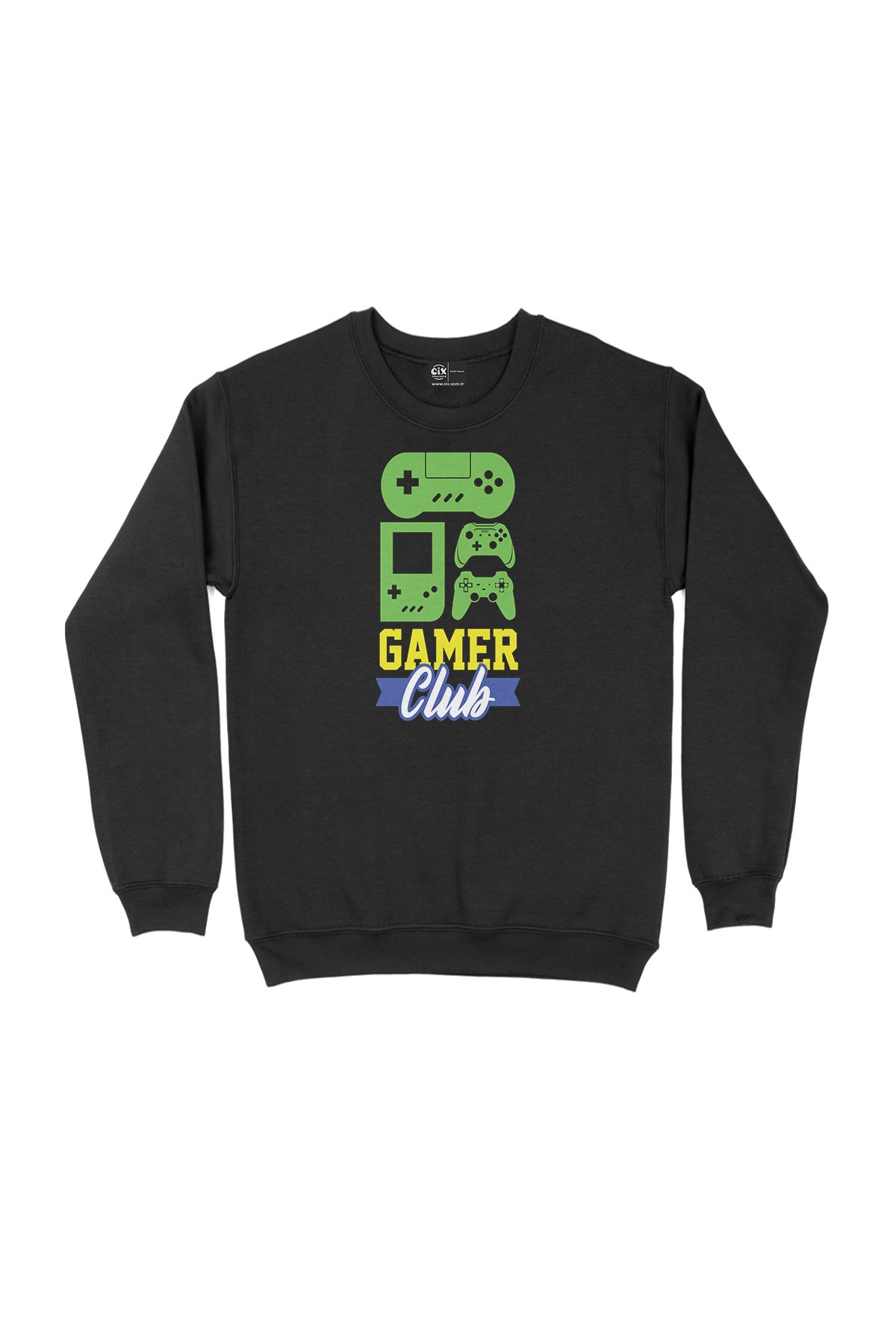 Mavi Gamer Club Siyah Sweatshirt