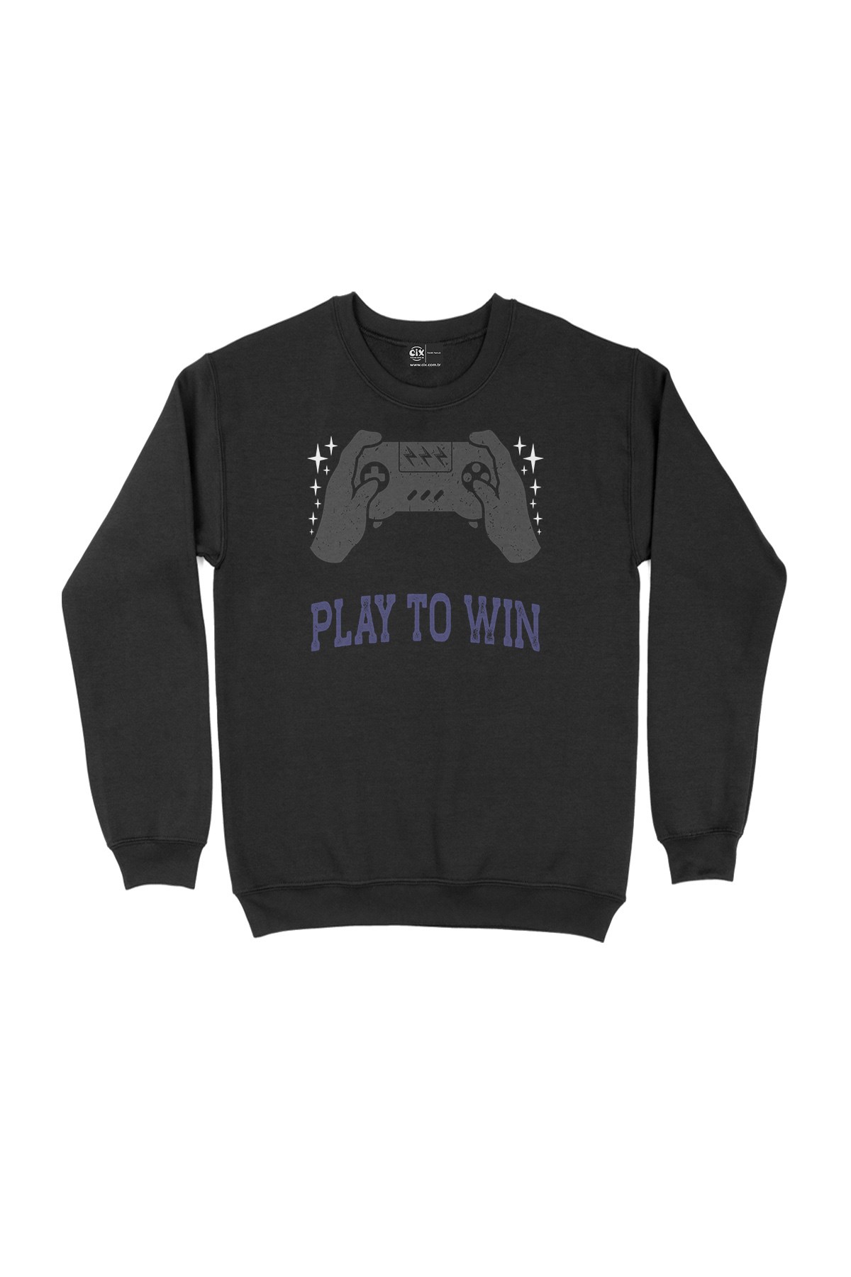 Mavi Play To Win Siyah Sweatshirt