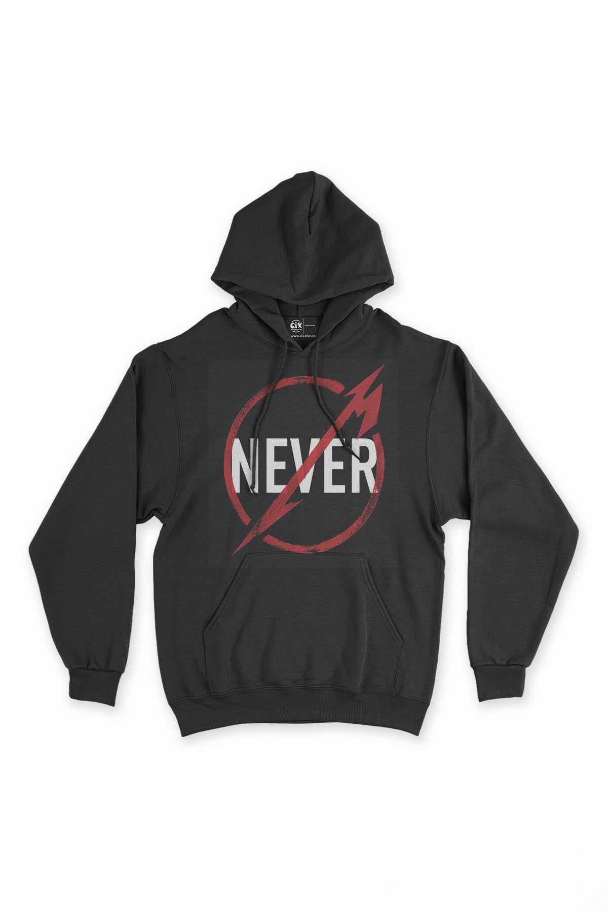 Metallica Through the Never Siyah Sweatshirt Hoodie