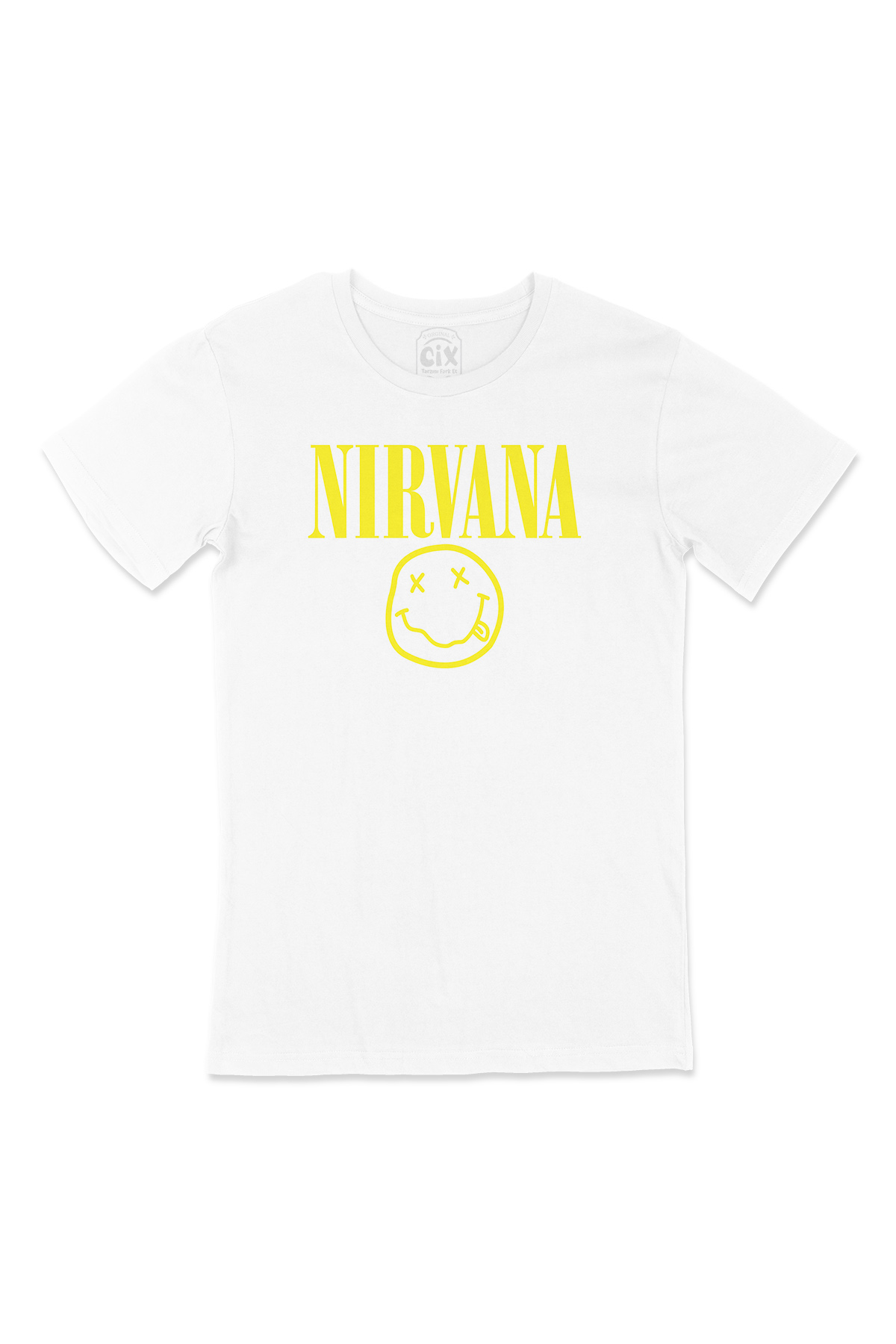 Nirvana Sarı Tasarım Tişört