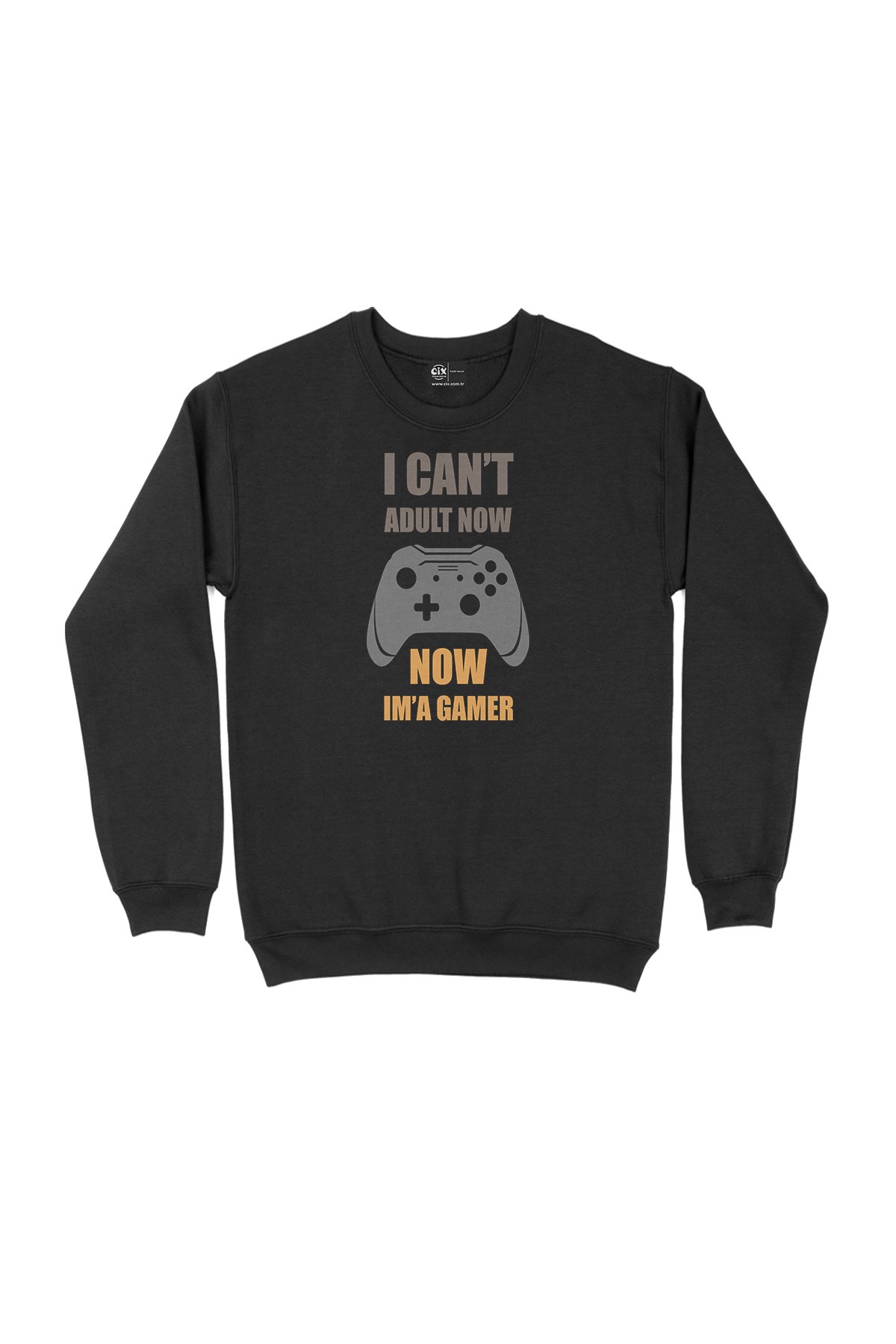 Now I Am A Gamer Siyah Sweatshirt