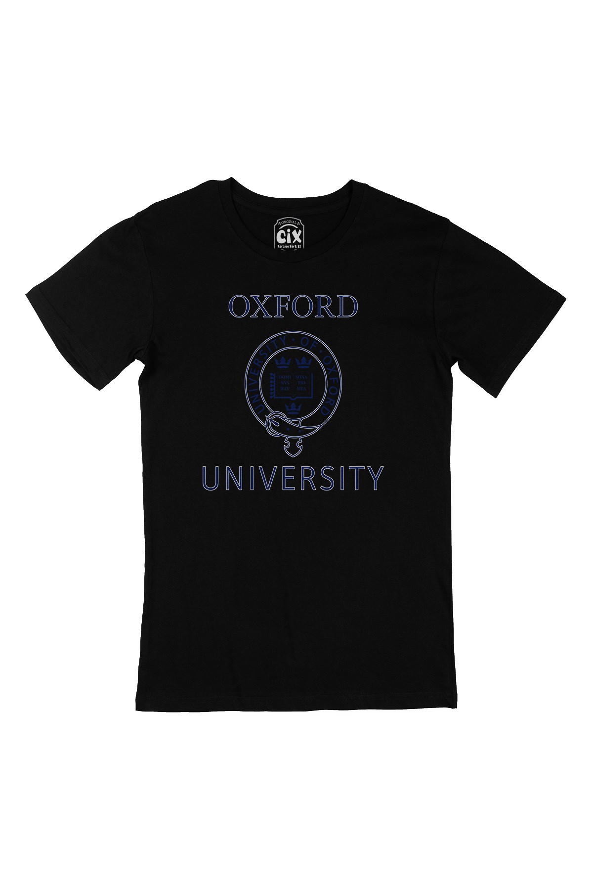 Oxford University Siyah Tişört