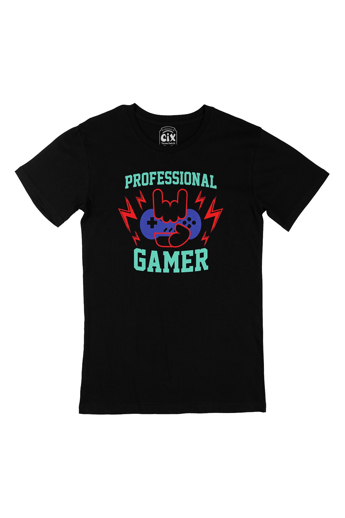 Professional Gamer Siyah Tişört