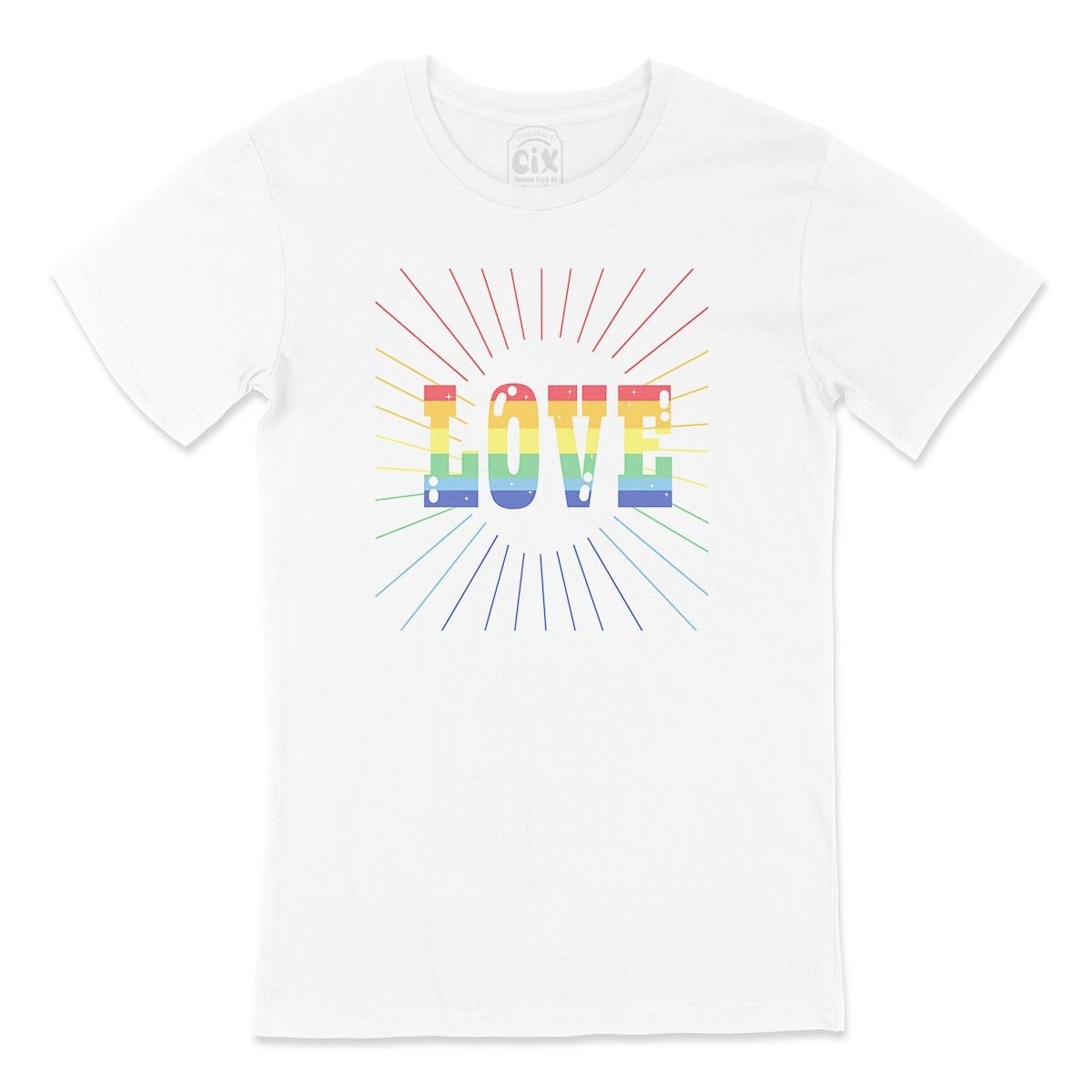 Rainbow Love Tişört