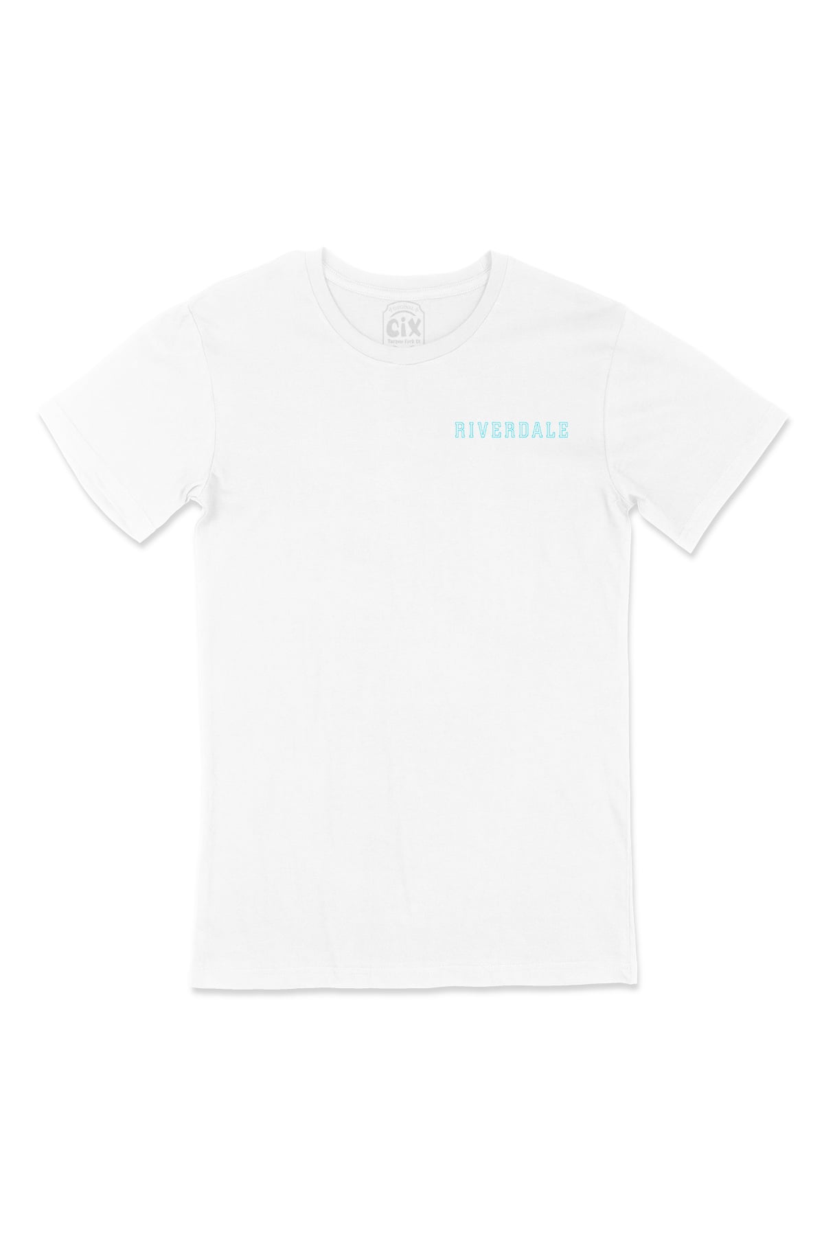 Riverdale Cep Logo Tasarımlı Beyaz Tişört