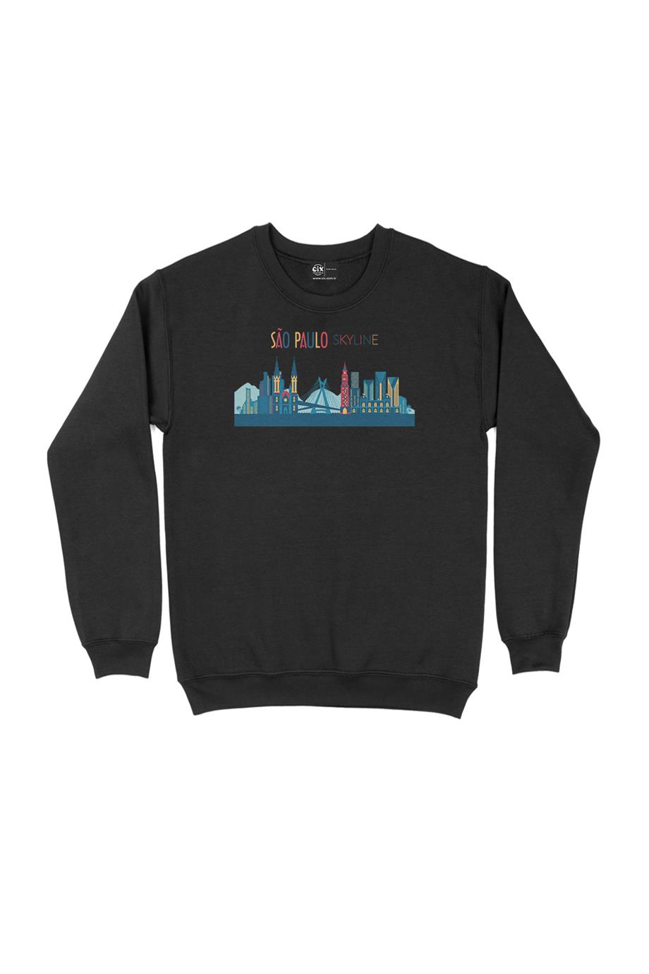 Sao Paulo Brasil Renkli Sweatshirt