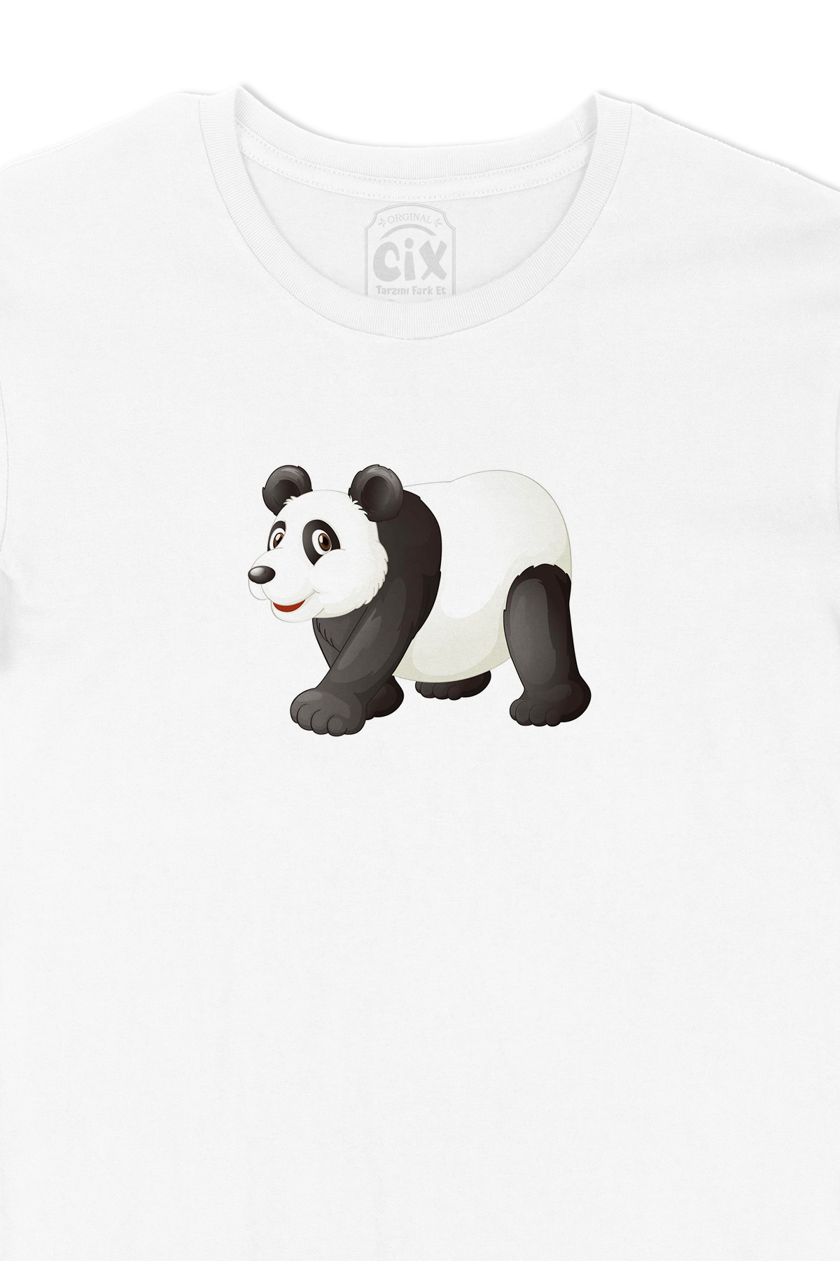 Tatlı Panda Tasarım Tişört