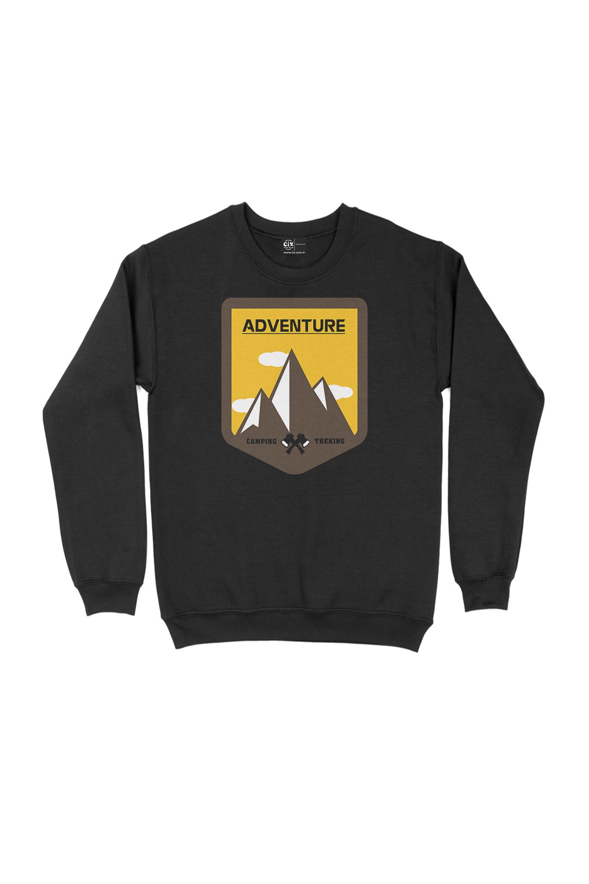 Trekking Adventure Siyah Sweatshirt