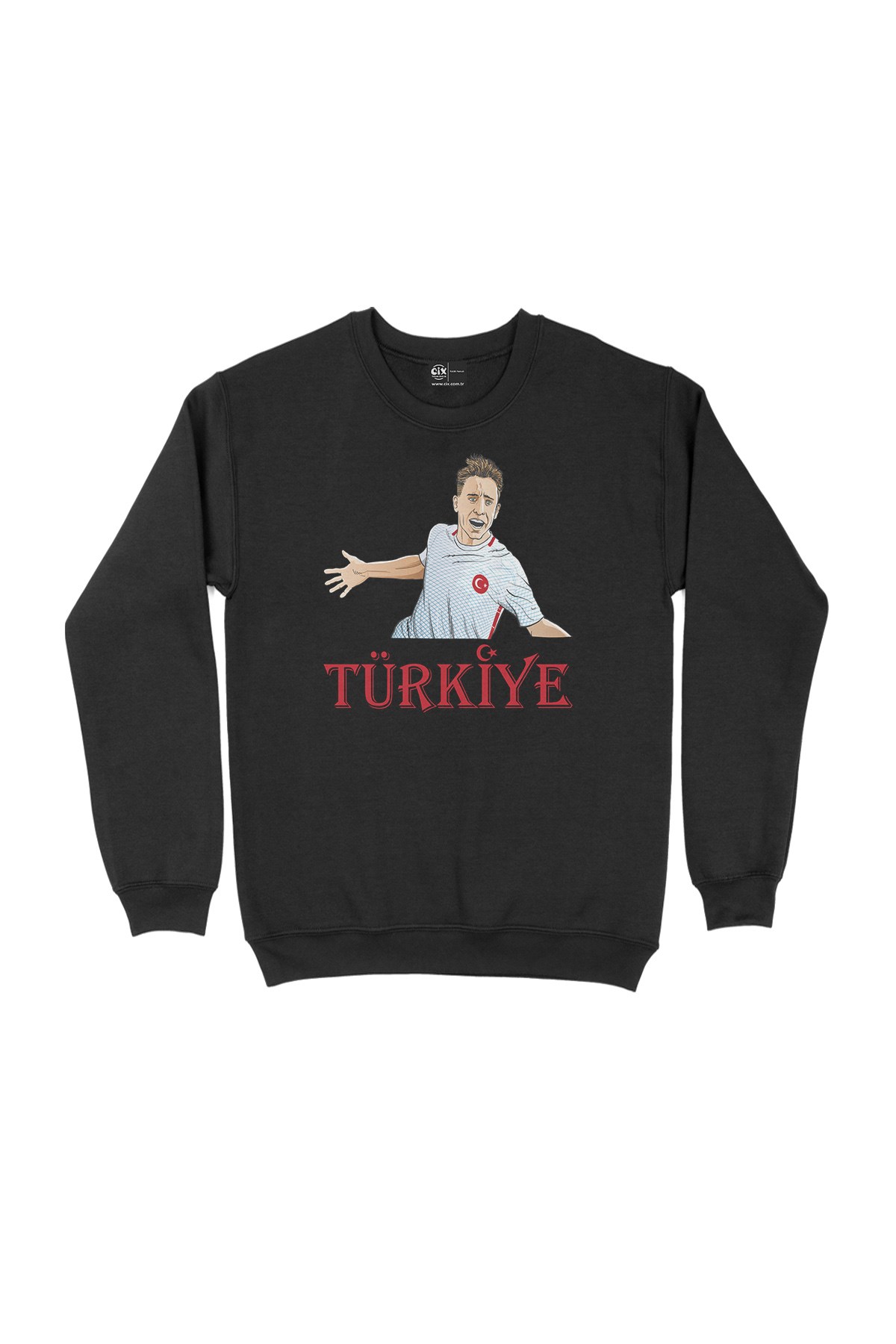 Türkiye Milli Takım Siyah Sweatshirt