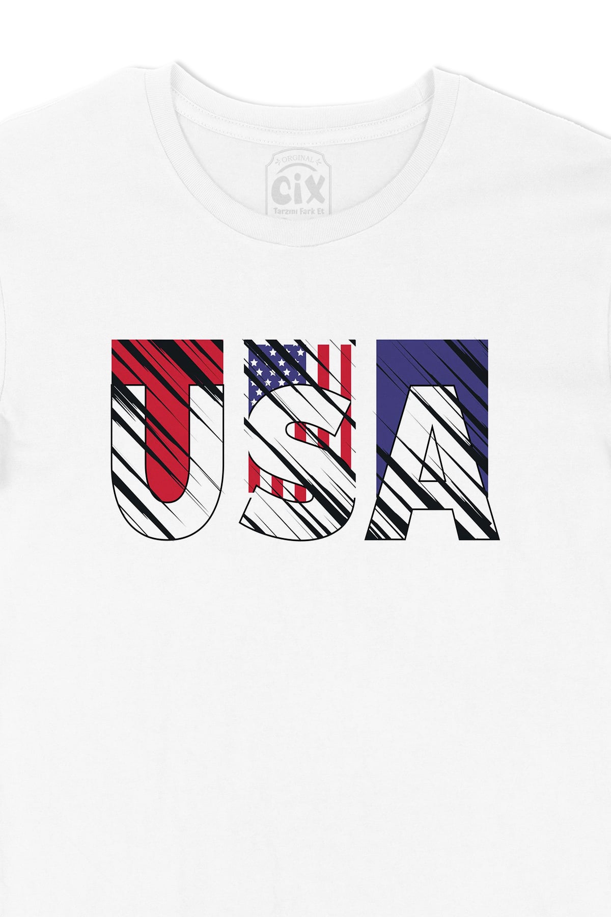 USA Amerika Tasarım Tişört