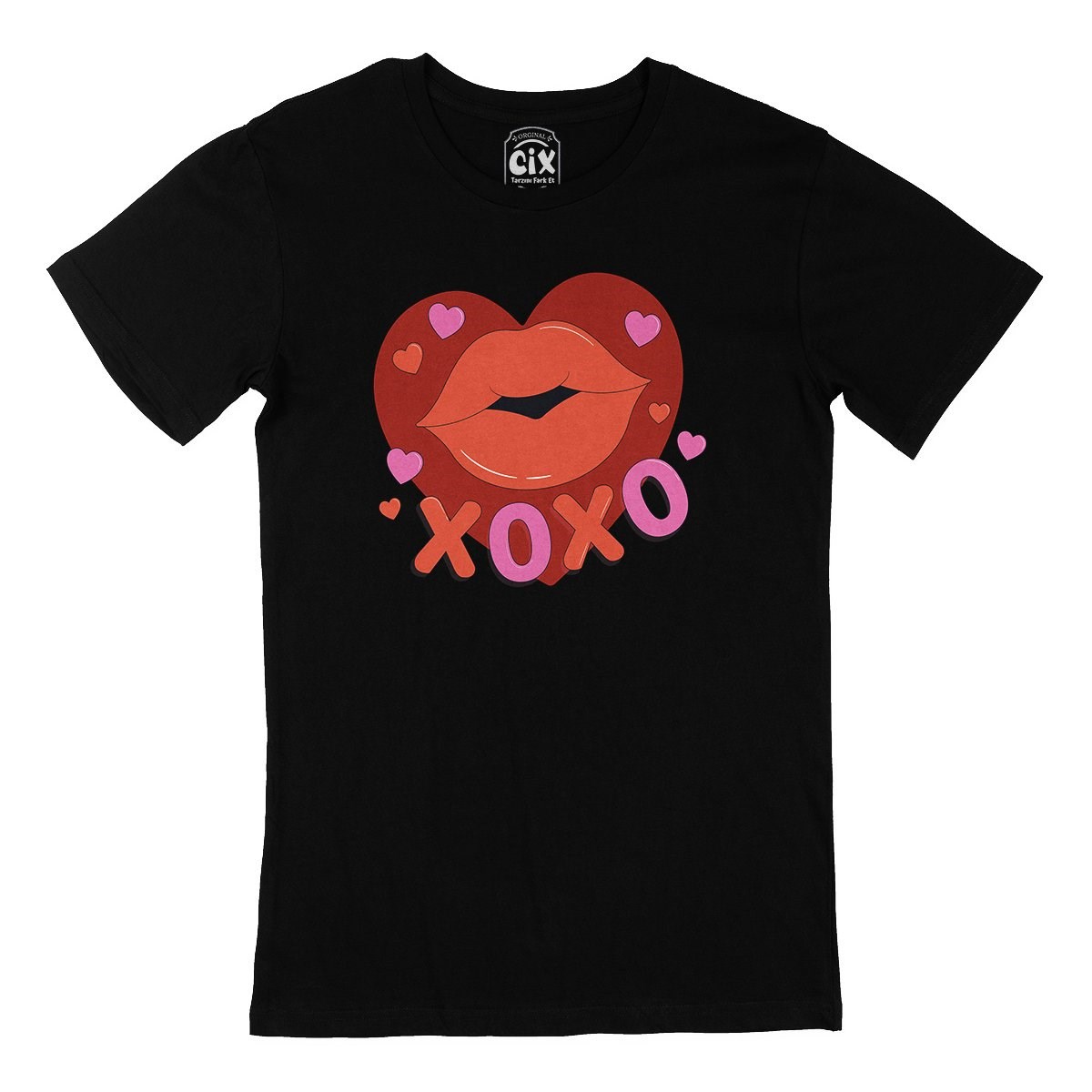 XOXO Siyah Tişört