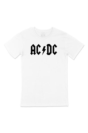 AC DC Siyah Logolu Tişört