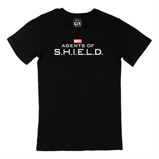 Agents of SHIELD Siyah Tişört