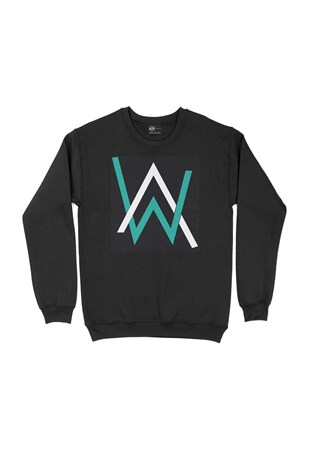 Alan Walker Siyah Sweatshirt
