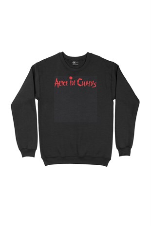 Alice In Chains Siyah Sweatshirt