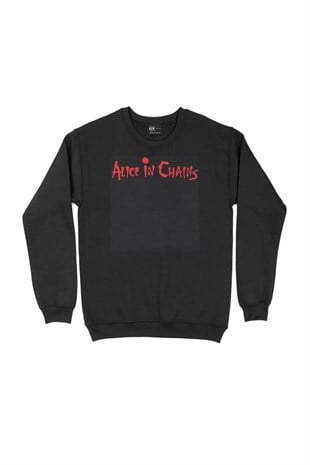 Alice In Chains Siyah Sweatshirt