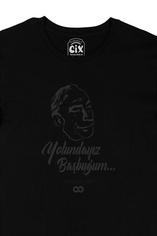Alparslan Türkeş Başbuğ Siyah Tişört