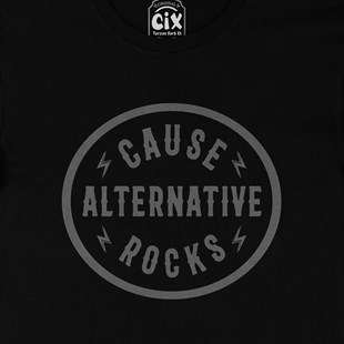 Alternative Rocks Siyah Tişört