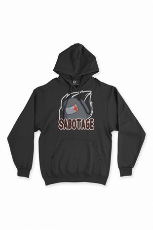 Among Us Sabotage Kapşonlu Sweatshirt Hoodie