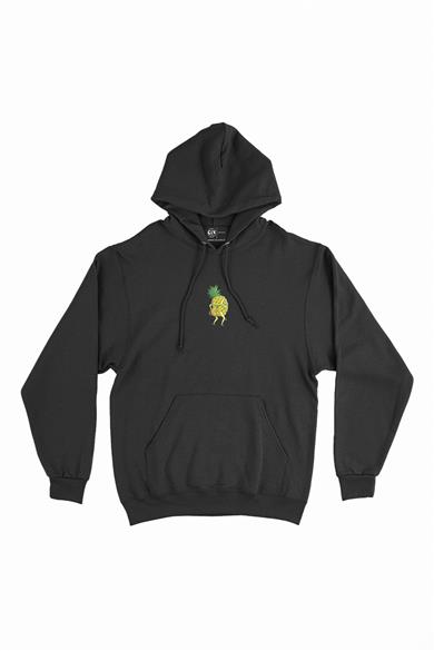 Ananas Girl Minimal Kapşonlu Sweatshirt Hoodie