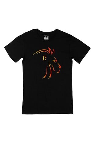 Asil Aslan Siyah Tişört