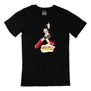 Astro Boy Siyah Tişört